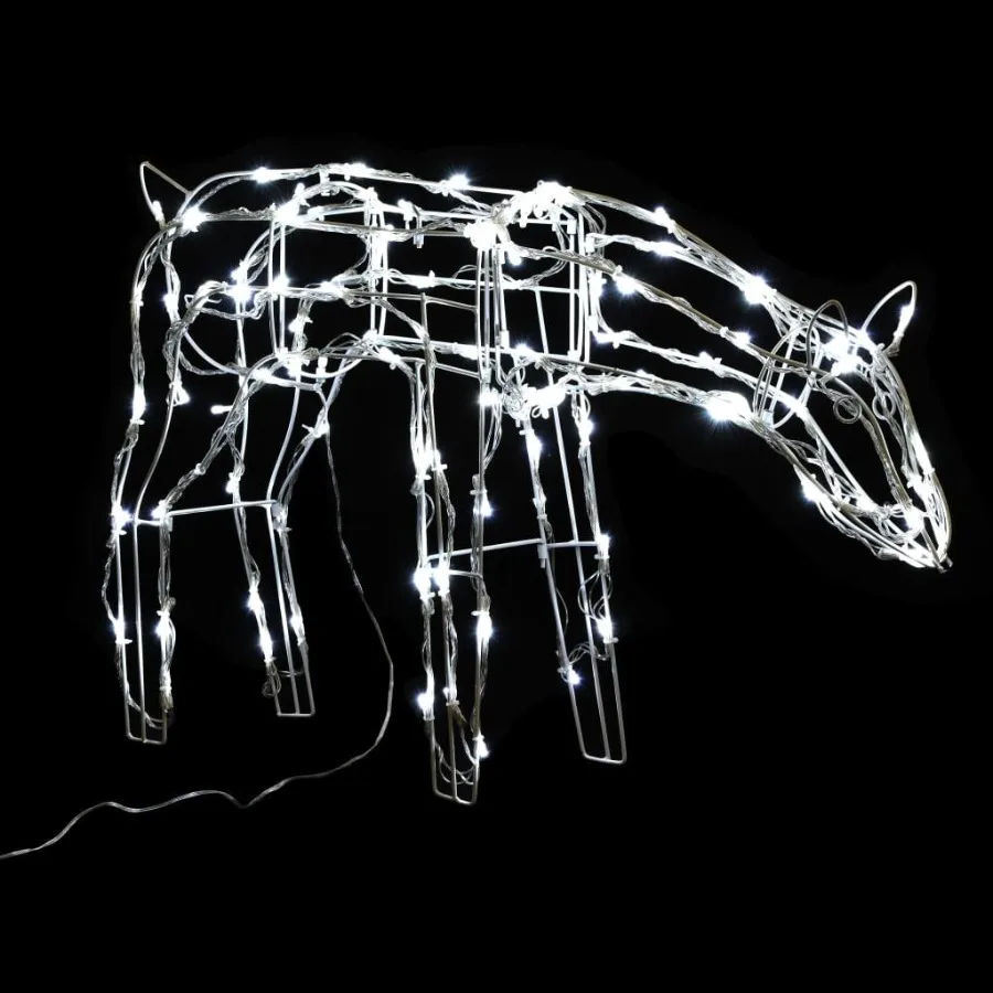 3 ピース クリスマス ライト ディスプレイ トナカイ 229 LED