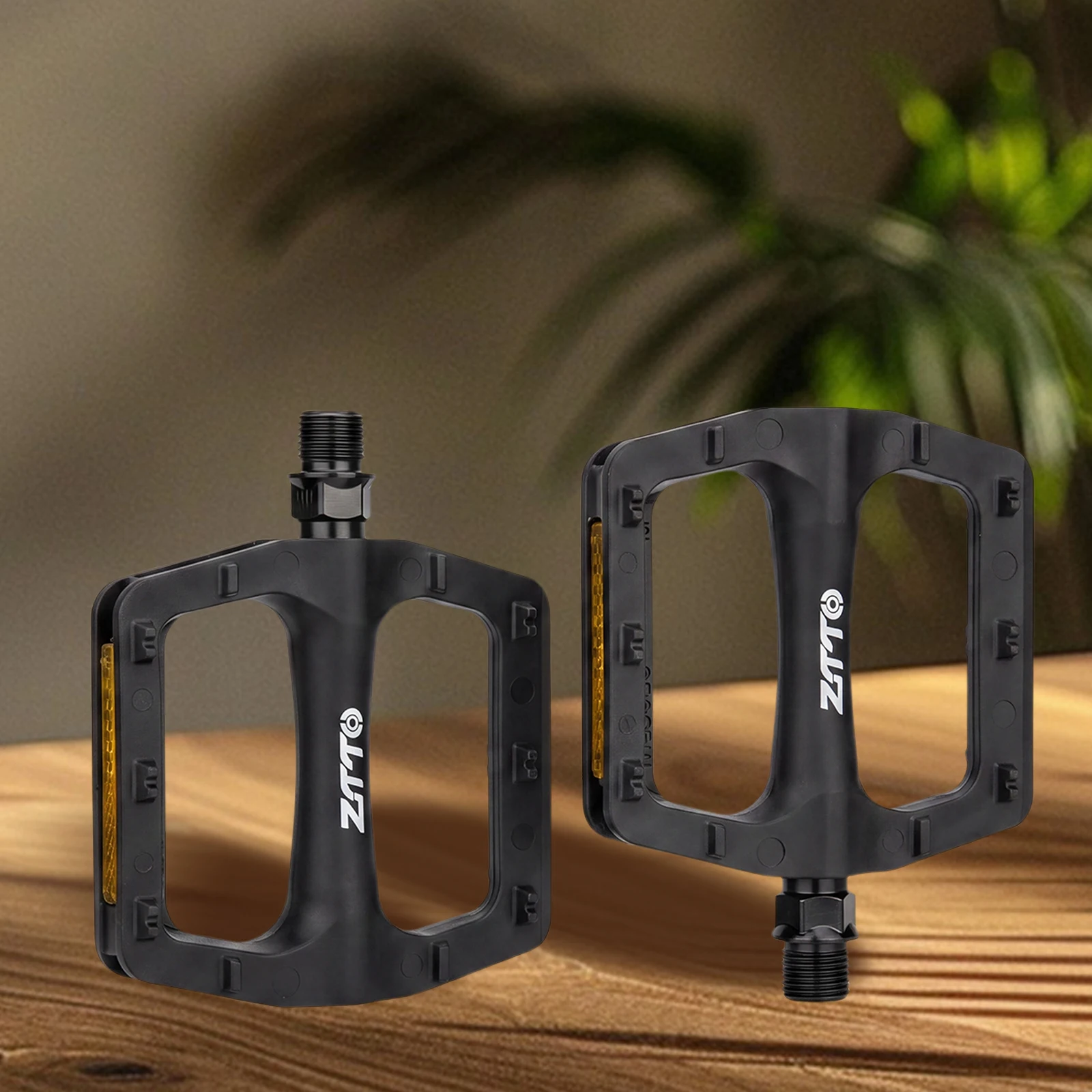 Pedal Platform Flat - Double DU Bearing Ultralight Bike Pedals
