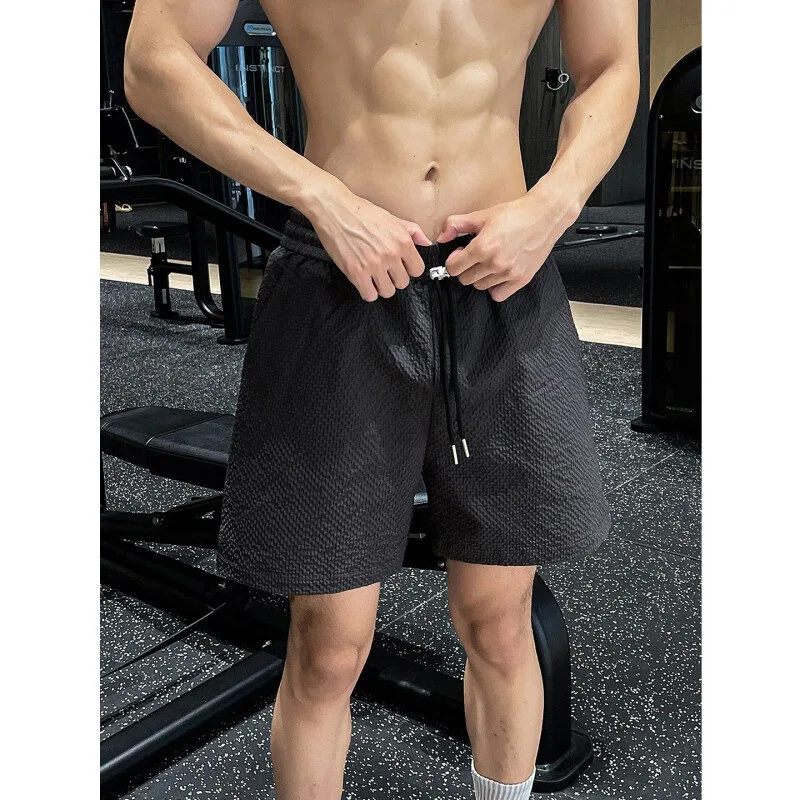 

Men Casual Shorts Summer Sports Wear Lightweight Quick Dry Loose Comfortable Short Pants Man Beach Basketball Running Shorts