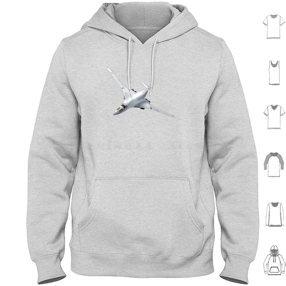 

Tupolev Tu-160 Hoodie cotton Long Sleeve Tupolev Tupolev Tu160 Plane Plane Aviator Bomber Airplane Avion Jet Pilot