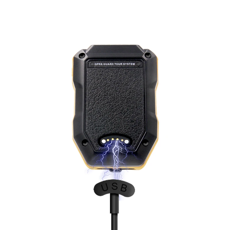 Sistema de recorrido de guardia de lector RFID GPRS de plástico ABS para edificio de seguridad Chisung Z-6700D