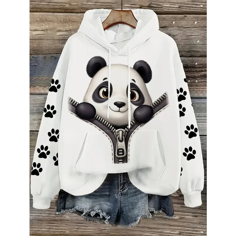 

2025 Fashion Hoodie Long Sleeve 3D Dog Pattern Women's Spring and Autumn Casual Outdoor Hoodie Men's Top