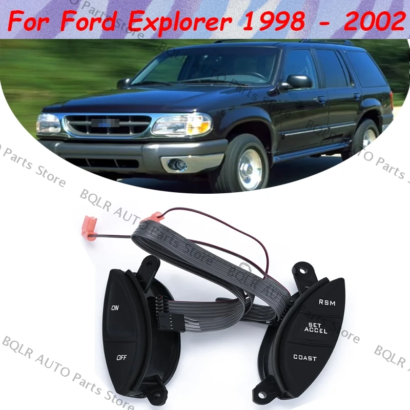 

Для Ford Explorer 1998 1999 2001 2000 2002 переключатель круиз-контроля на руле F87Z9C888BB F87Z-9C888-BB SW5928