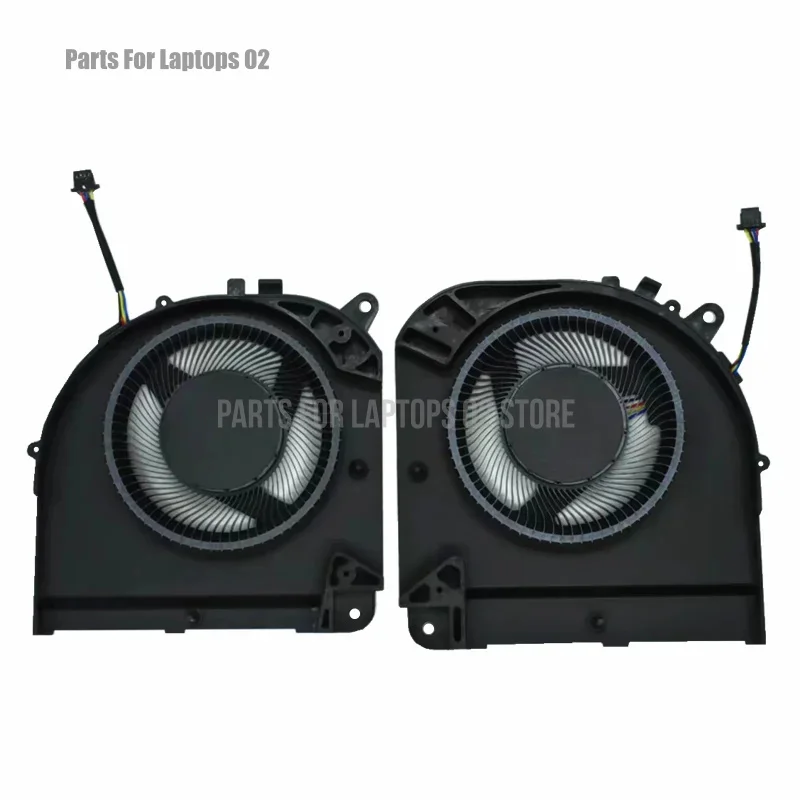L+NEW laptop CPU+GPU cooling fan for GIGABYTE AORUS BSF 15 (2023 ) FQ6S FQ6R X5LBMF DFSCL42P16593A DFSCL42P06593A DC12V 0.6A