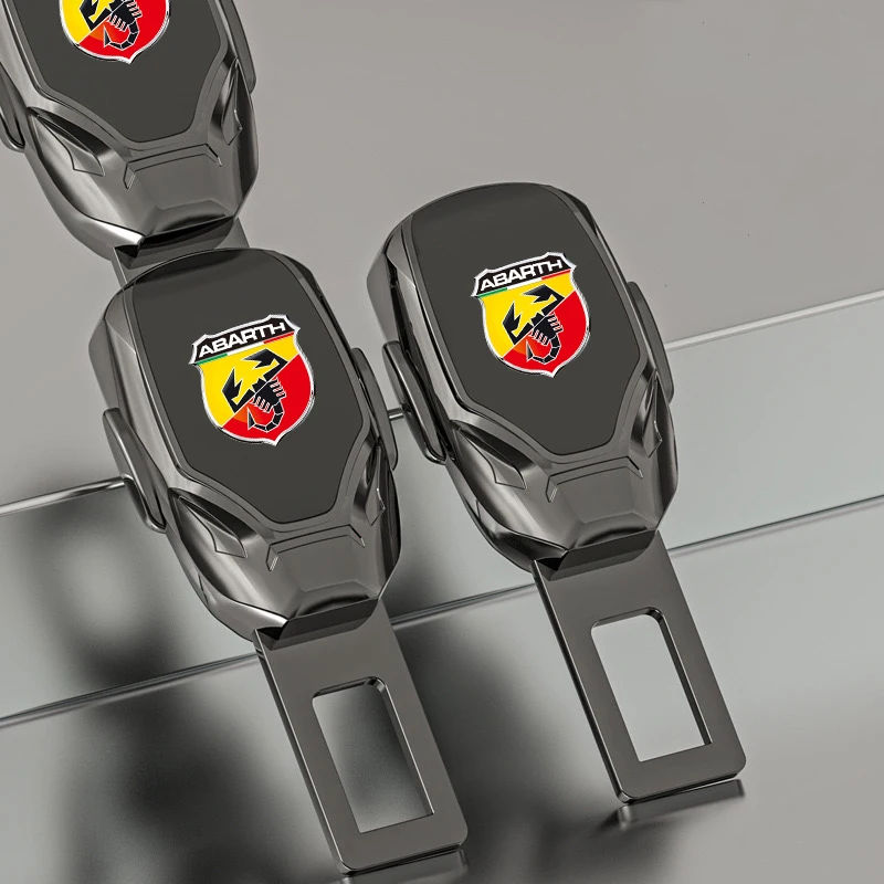 

Car Safety Belt Buckle Thick Socket Safety Belt Buckle Extension Clip For Fiat Abarth 595 Abarth 500 abarth 124 spider