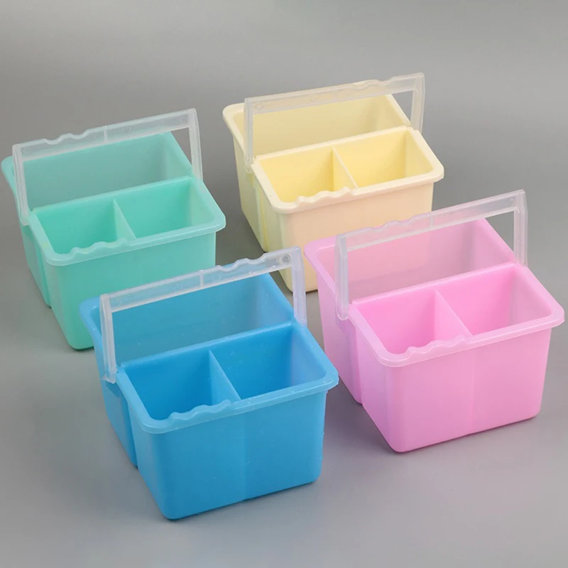 3in1 4in1 فرشاة الرسم بالألوان المائية دلو الغسيل دلاء بلاستيكية غسل برميل القلم للرسم اللوازم الفنية