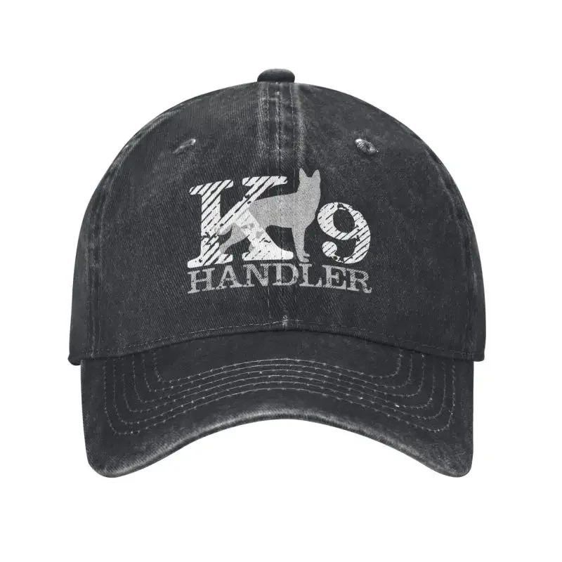 Custom K9 Handler Dog Baseball Cap Men Women Cotton Adjustable Belgian Malinois Dad Hat Performance