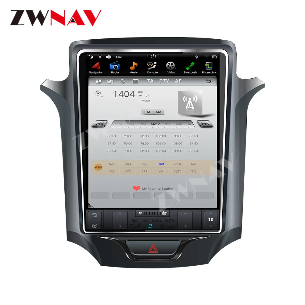 

10,4-дюймовый сенсорный экран для Chevrolet Cruze 2016 Android 14 GPS-навигация WIFI 4G Carplay Автомобильный мультимедийный плеер Головное устройство Auto