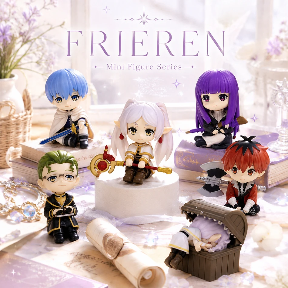 2026 Heiße Anime-Figur aus Frieren: Beyond Journey's End, Sitzende Figuren, Sammlerstück aus PVC, Niedliche Schreibtischdekoration, Geschenk für Fans