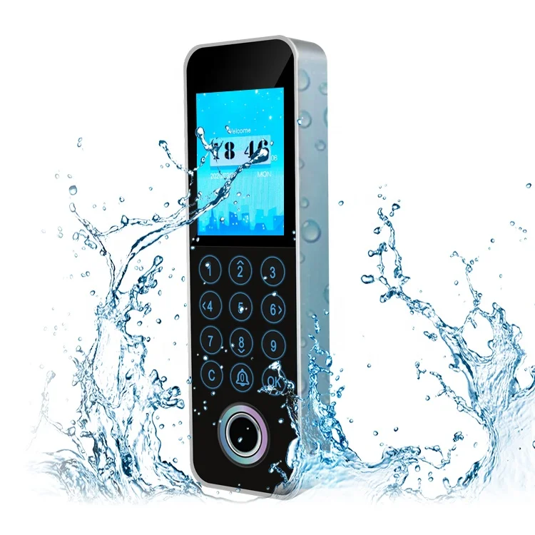 Wifi Waterproof IP67 RFID Card Biometric Fingerprint keypad Door Access Control System