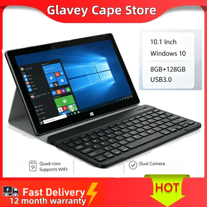T10 64 Bit  8GBRAM 128GB ROM 10.1 INCH X5-Z8350 CPU Windows 10 Tablet PC AR10 Tablet PC 1280*800 IPS Screen WIFI HDMI-C
