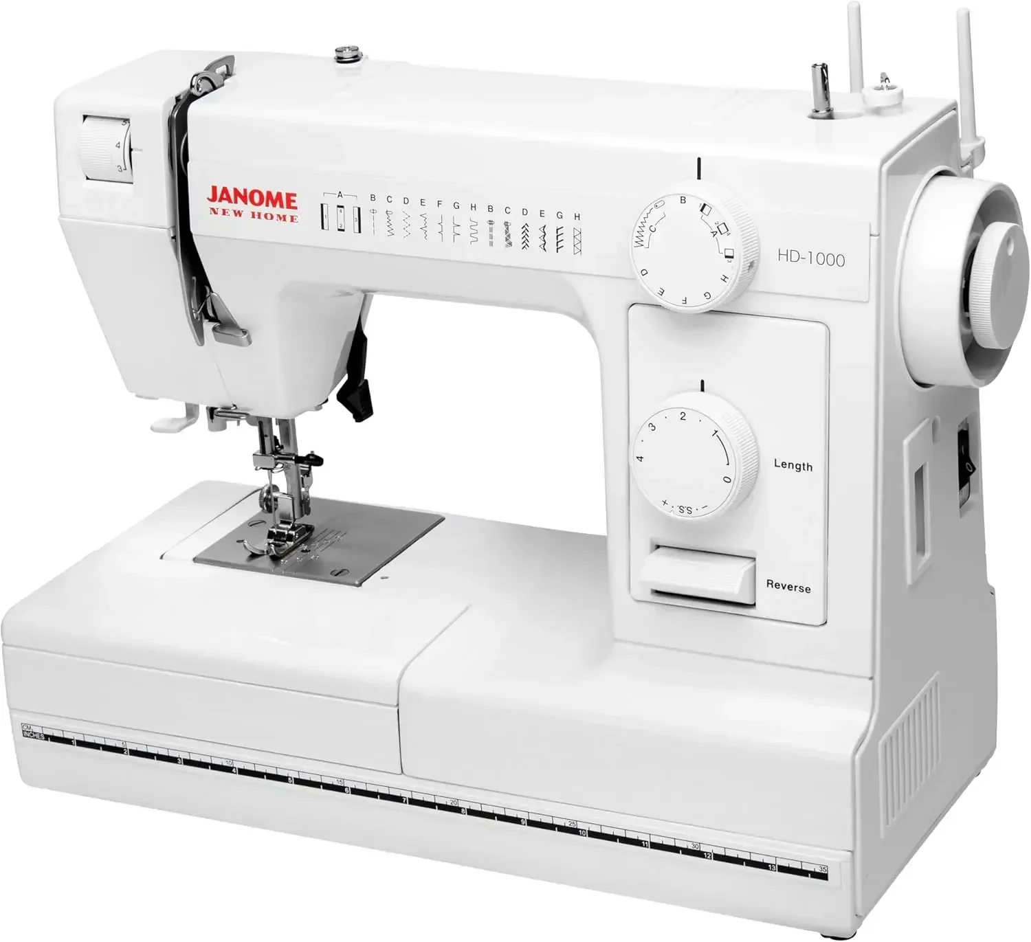 Janome HD1000 Heavy-Duty Sewing Machine with 14 Built-In Stitches