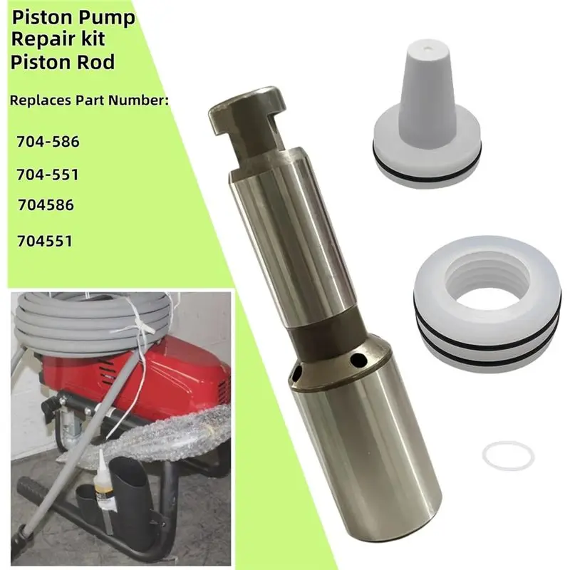 Complete Piston Rod Assembly Seals& Ball Cage-704-586& 704-551 Piston Pump Repair Kit For Advantage 400/500 Sprayers-A68E