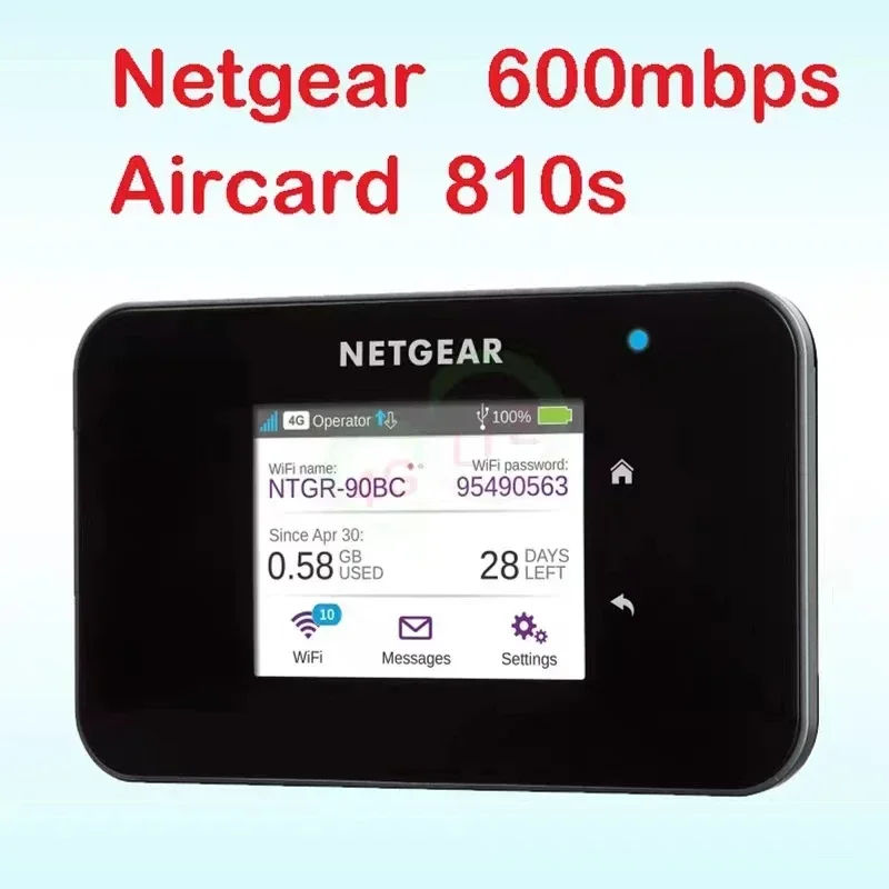 

Портативный беспроводной маршрутизатор Wi-Fi Netgear Aircard 810S 4G lte