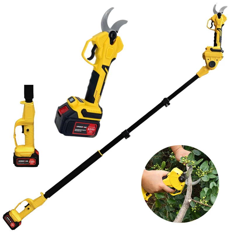 

Garden Power Tools 40mm Professional Cordless Electric Rechargeable Pruner Lithium Pruning Shears Scissors