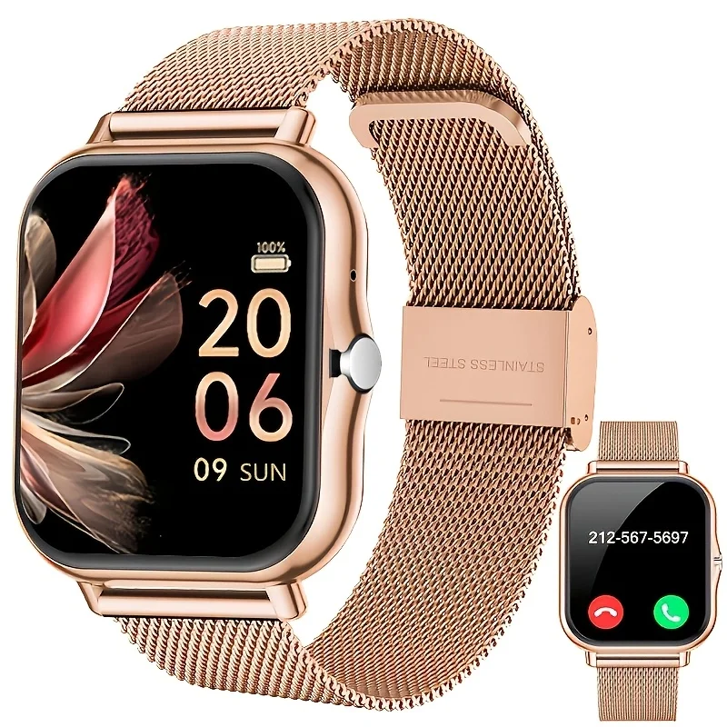 A Full-touch, High-definition Sports Smartwatch for Men and Women, Featuring Wireless Dialing, Call Answering