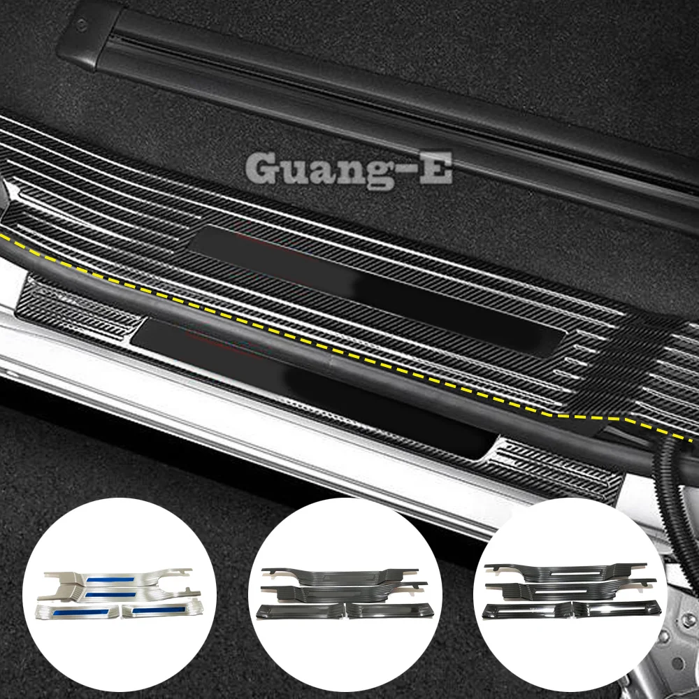 

For Toyota Sienna 2021 2022 2023 Stainless Steel Inner Door Sill Scuff Plate Cover Guard Threshold Trim Car Accessories Decor