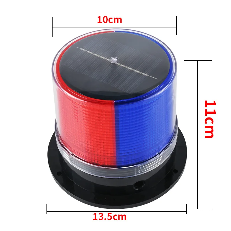 Magnetic Solar Warning Flash Light Night Guard Box Car Vehicle Marine Strobe Signal Light Flash