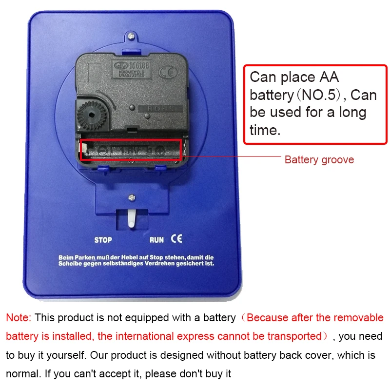 Car Parking Disc Timer Clock Arrival Time Display Blue Plastic Parking Time Tools 24 Parking Disc Parking Meter