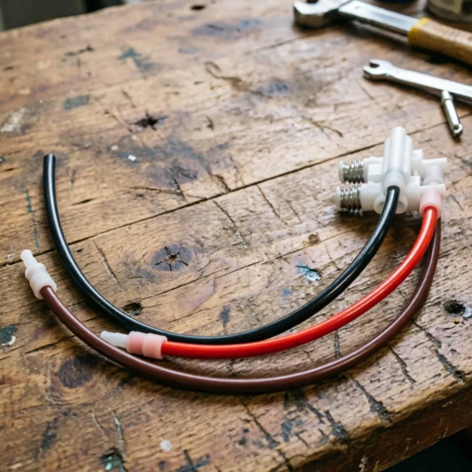 

Truck Hose Connector Sturdy Multi-Line Connector Universal Rustproof for RV Owners