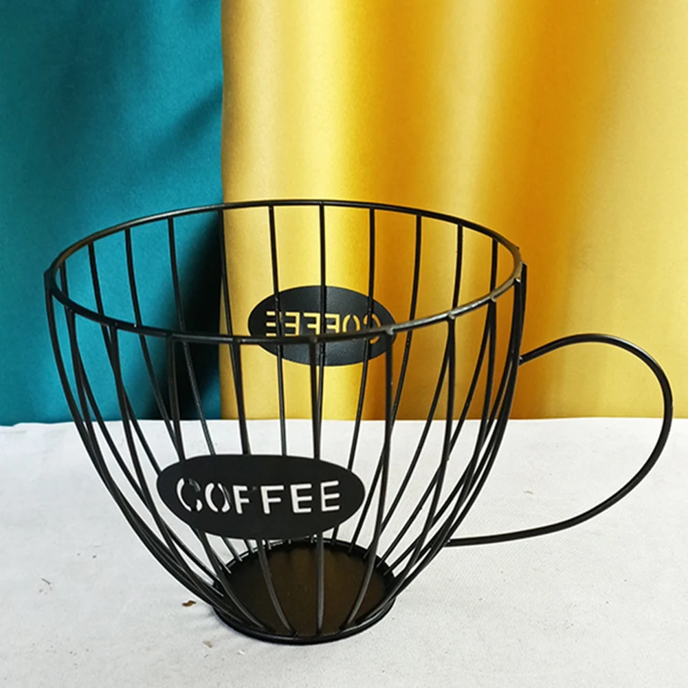 Mir de rangement pour capsules de café, porte-dosette en forme de tasse, fruits, maison, hôtel, noir, 73