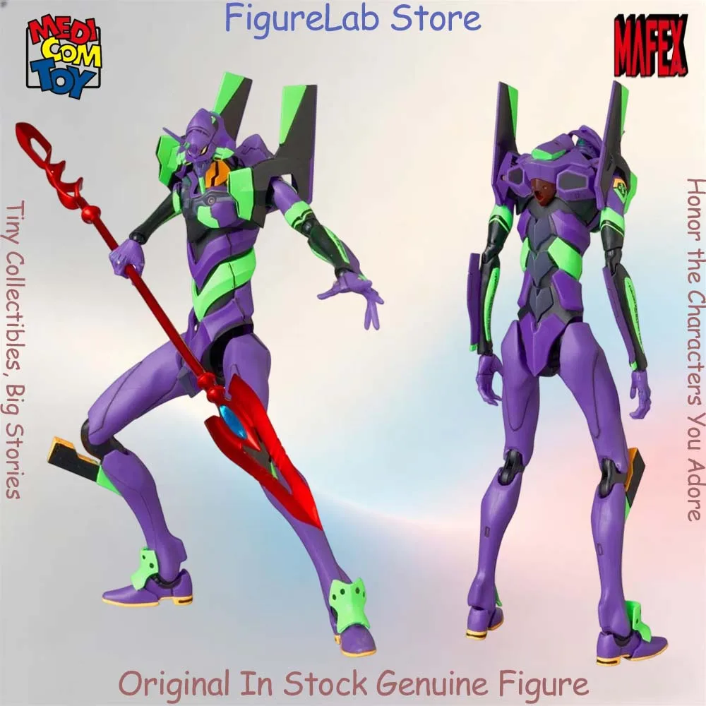Figura Oficial Original en Stock de Medicom Toy Mafex Evangelion Unidad-01, Anime Rebuild of Evangelion, Modelo de Acción en Caja