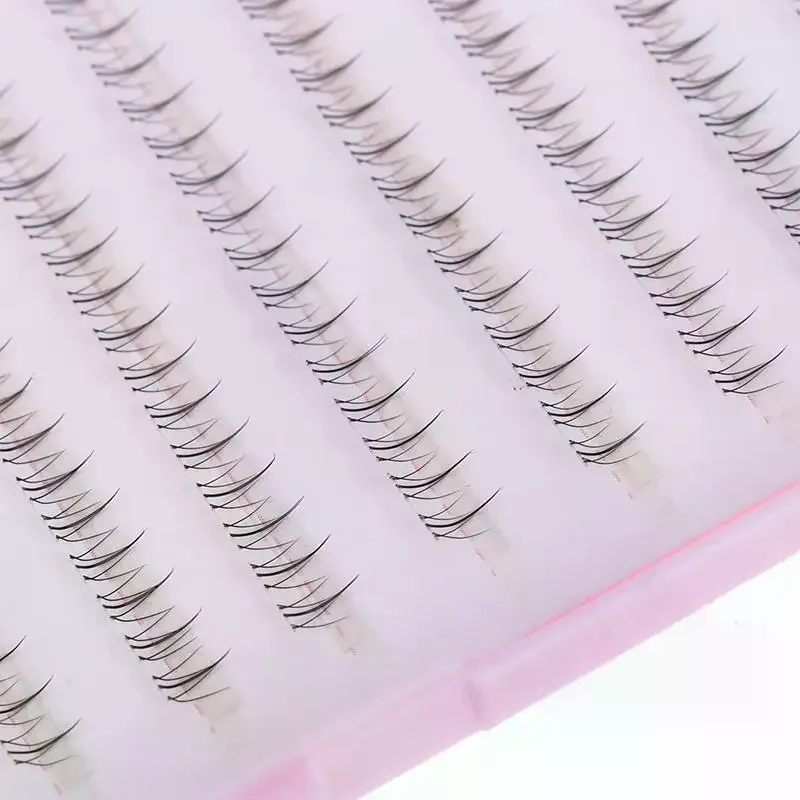 1 Set Comic Lower Lash Extension Clusters No Glue Need Bottom Eyelashes Natural Self Adhesive False Eye Makeup Tool No Fall