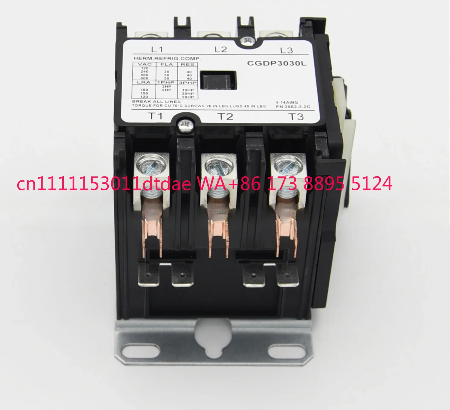 CGDP3030L automatic numerical control lathe industrial control equipment, AC contactor