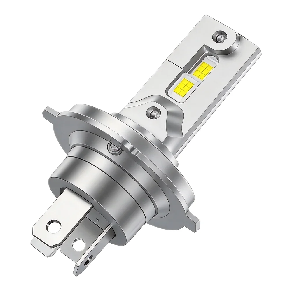 Car Headlight Bulb H4 LED Headlight 6000K Headlight Bulb 2000LM H4 LED Bulb for Car Motorcycle Headlight 6000K Bright Lighting