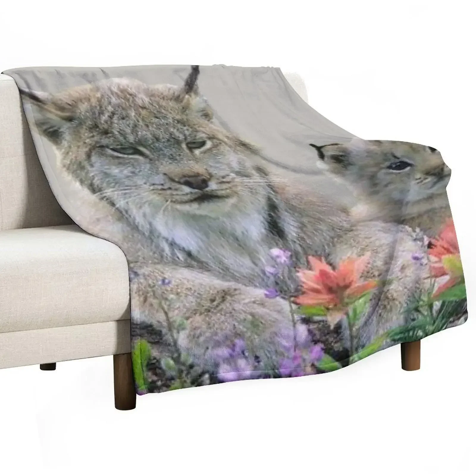 

Lynx Canada Throw Blanket Sofa For Decorative Sofa halloween Blankets