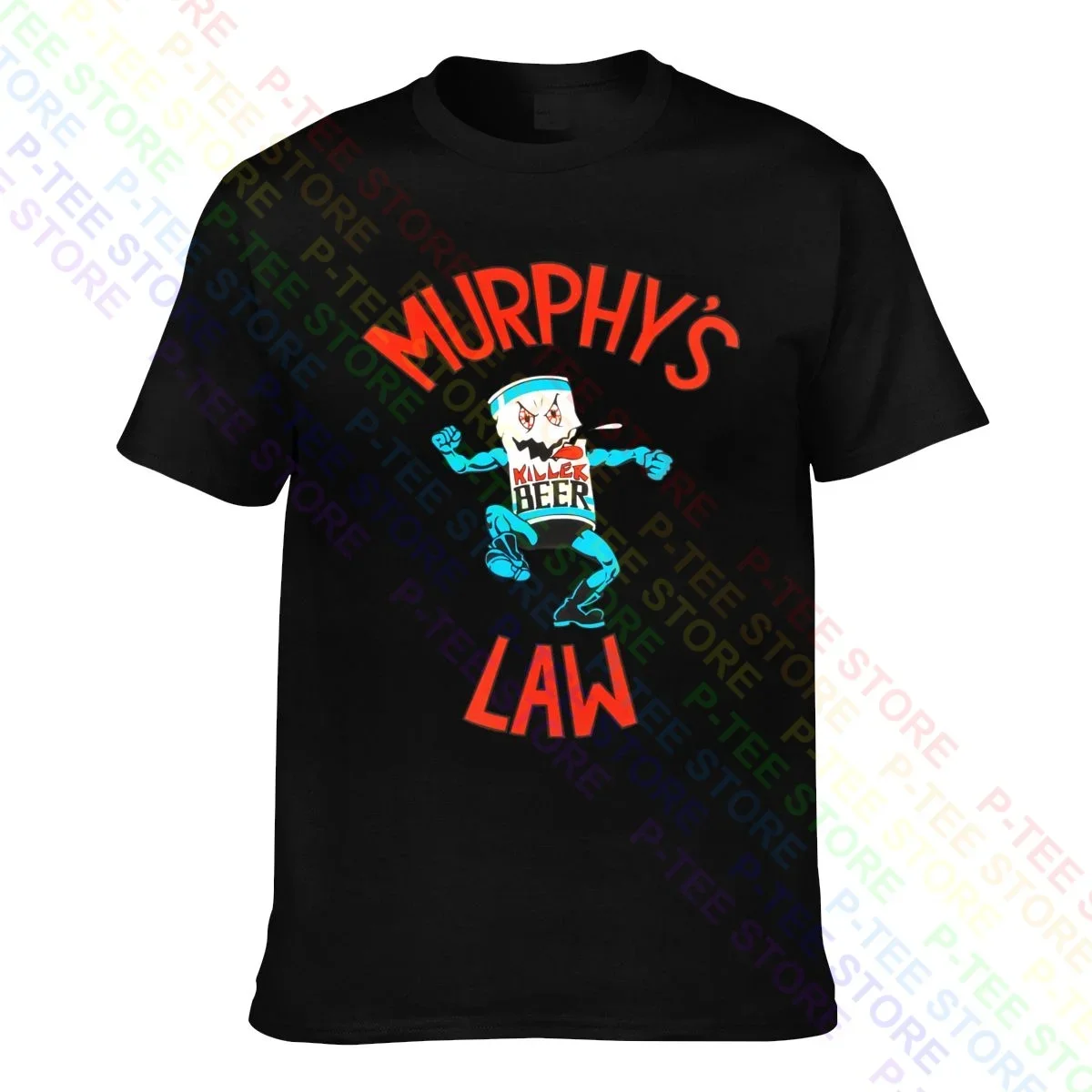Murphys, закон, ужас, Cro-Mags, кремоникс, мэдбол, скучающий от него, все размеры, футболка, стильная Сращивание