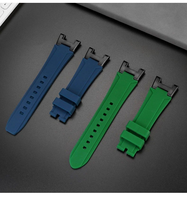 Replacement Waterproof Silicone Watch Band for Casio PROTREK PRW7000 PRW-7000FC | Men's Outdoor Sports Strap