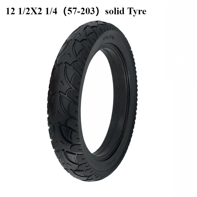 

12.5inch 12 1/2X2 1/4 solid tire for Electric Vehicle Scooter non- inflatable explosion-proof