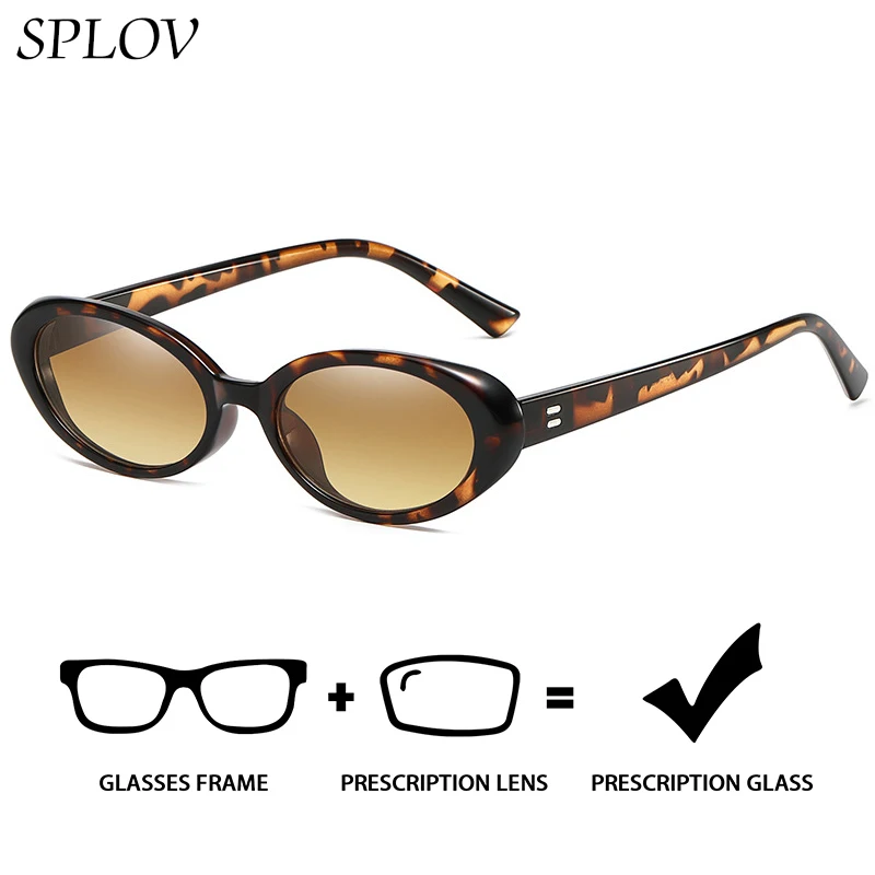 SPLOV Professional Customized Prescription Glasses Small Frame Design with HD Lenses for Myopia Prescription Glasses for Women