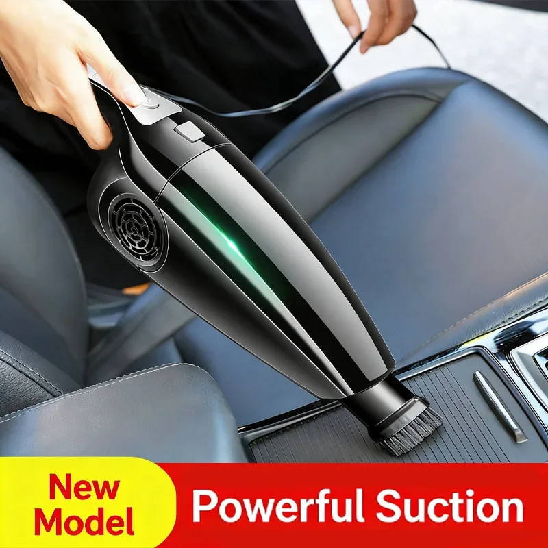 Car vacuum cleaner, small and powerful, specifically designed for cars, portable vacuum cleaner for motorcycles