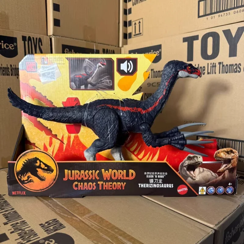 العالم الجوراسي كبير ديناصور نموذج الفيلم نفس محاكاة المحمول وقابل للصوت Indoraptor Becklespinax الأطفال الأولاد هدية #5