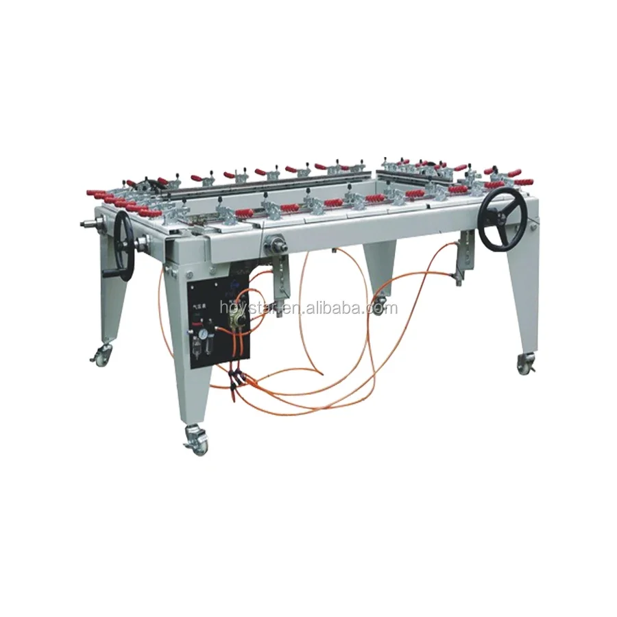 

Hoystar Best Price Silk Screen Stretching Machine With Clamp