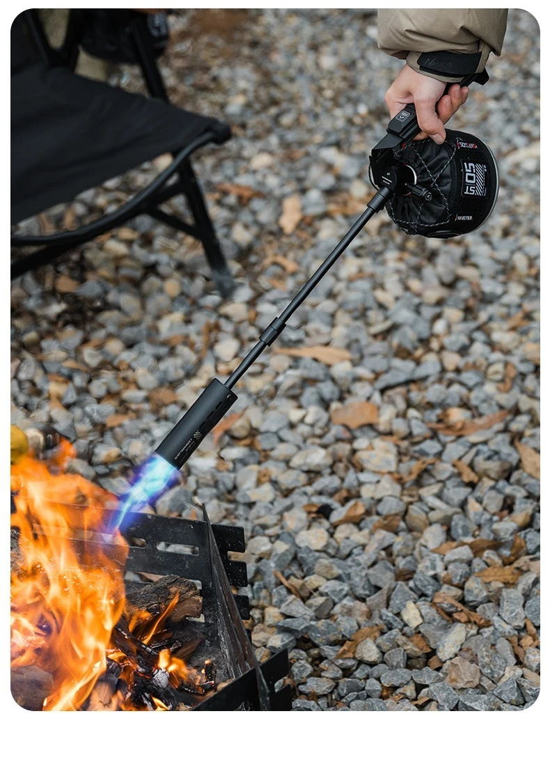 ShineTrip tragbare Flammenspritzpistole für den Außenbereich aus Edelstahl, hochtemperaturbeständig, langlebiger Zünder – Detail 15