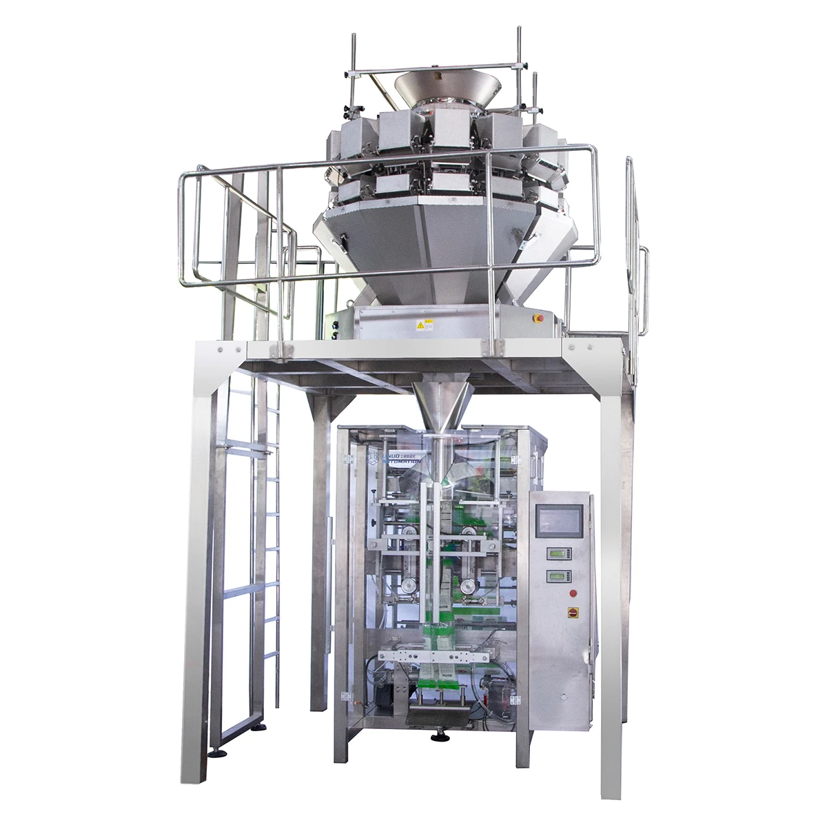 FOODLINE Central Spice Workshop Powder Packaging Machine Anti Scratch Frame Overpressure Safety Protection Device