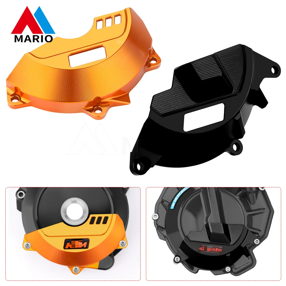 

Motorcycle Clutch & Engine Cylinder Cover Guard Protector For KTM 790 ADVENTURE 890 adventure 790 DUKE 890 duke 2018-2024