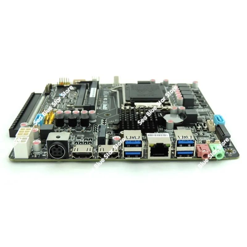 Industrial Board H510 Thin Itx Side Plug Graphics Card Main Board 10th Generation 11th Generation All-in-one Computer Main Board - view 3