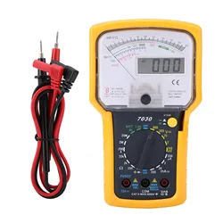 KT7030 Analog Multimeter KT7030 Multifunction High Sensitivity High Accuracy Analog Digital Double Display Multimeter Multimeter