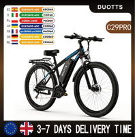 NewElectric Bicycle DUOTTS C29Pro 2024 29 inch Tires 750W 48V 15AH Mountain Bike 21 Speed Ebike Electric Bike