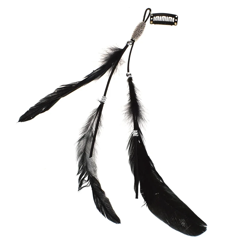 Bandeau bohème en plumes pour femmes, mascarade festive, Costume Hippies de carnaval, bal indien, gi