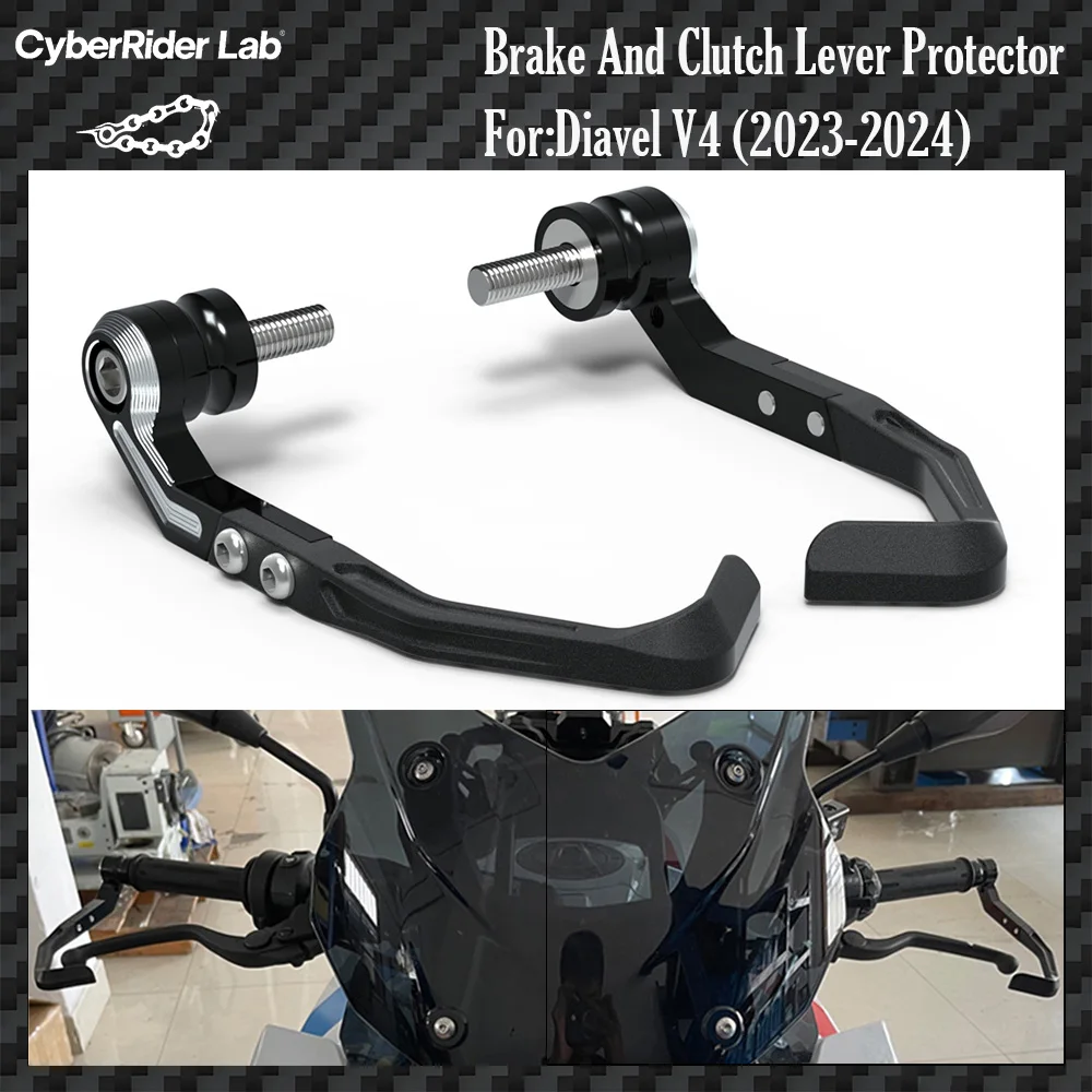 

Cnc Lever Guard for Ducati Diavel V4 2023-2024 Motorcycle Brake and Clutch Protector Kit Fit 1260 XDiavel​