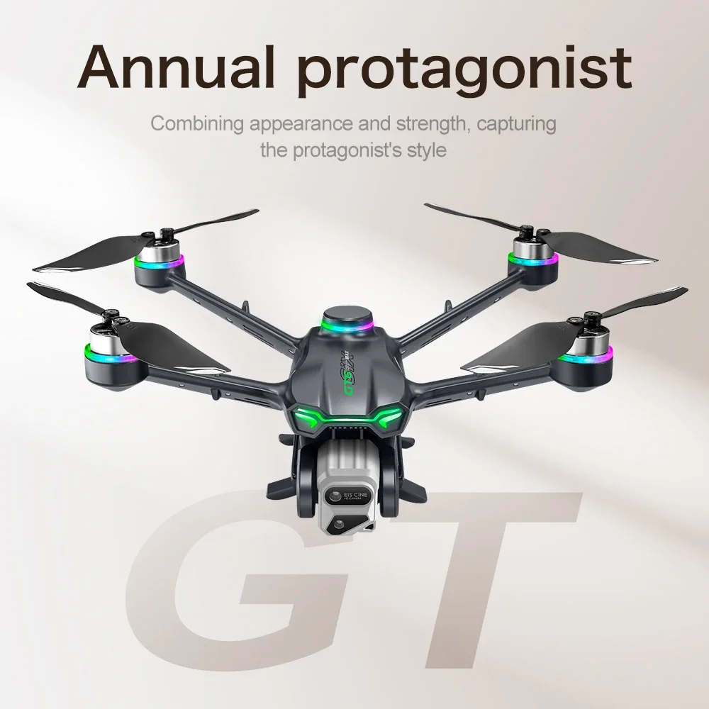 

2025 GTR6 5G optical flow GPS folding drone with WIFI transmission professional aerial camera medium-sized with servo gimbal