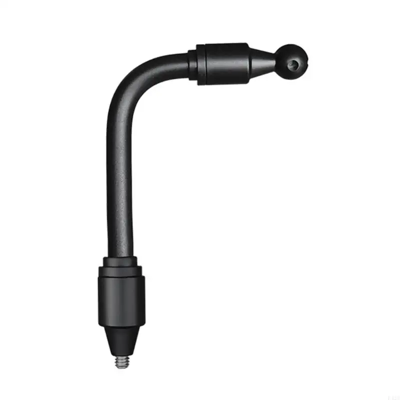 F42D 17mm Ball Head to 1/4in Screw Adapter Phone Holder Extension Mounts Adapter Adjustable Flexible Connection Adapter