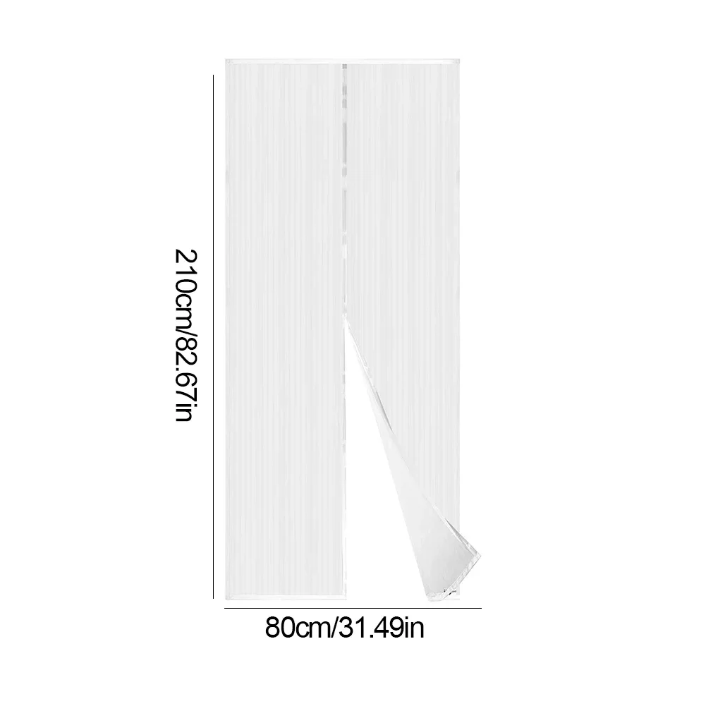 Magnetic Anti-Mosquito Net Pet and Kid Friendly Summer Mosquito Net Curtain Fly Screen Mesh Balcony Living Room
