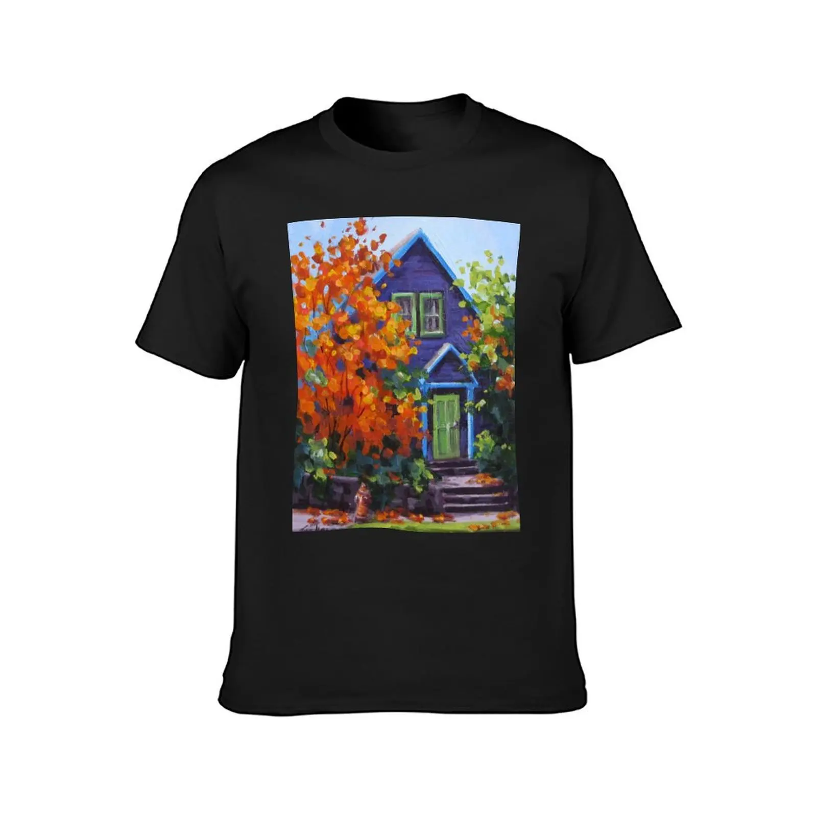 Fall in the Neighborhood T-Shirt cute clothes sweat customizeds men clothings