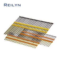 21 Degree Plastic Nails For Srn9021L Air Framing Nailer Gun 50mm 64mm 130mm Wall Sheathing Siding And Bridging